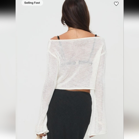 Princess Polly NWTs Cafe Pari Sweater - Picture 2 of 11